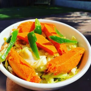 Buka's Cabbage and Sweet Potato Bowl​