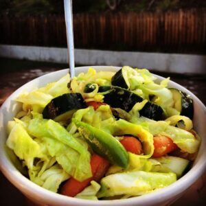 Buka's Cabbage & Zucchini Bowl​