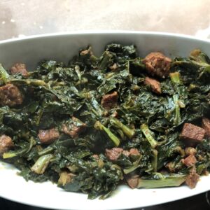 Ethiopian Collard Greens w/ beef